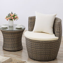 這種藤椅真實惠又洋氣,老板給我來一打