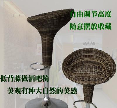 慕恩新月藤編吧椅藤椅酒吧安吉藤椅盟司圖歐安吉e