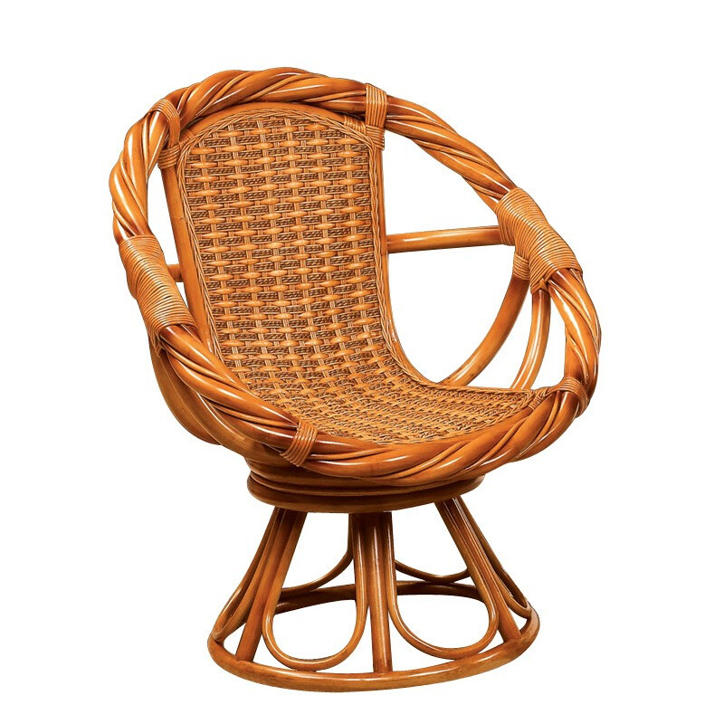 格樂詩 藤椅茶幾三件套 陽臺 轉(zhuǎn)椅休閑椅 藤制陽臺桌椅組合 戶外家具9001 桌椅組合